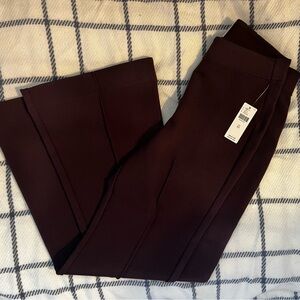 Anthropologie Maeve flare crop NWT